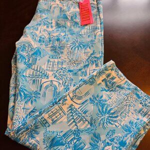 Lily Pulitzer Corso Crop Pant Size 12